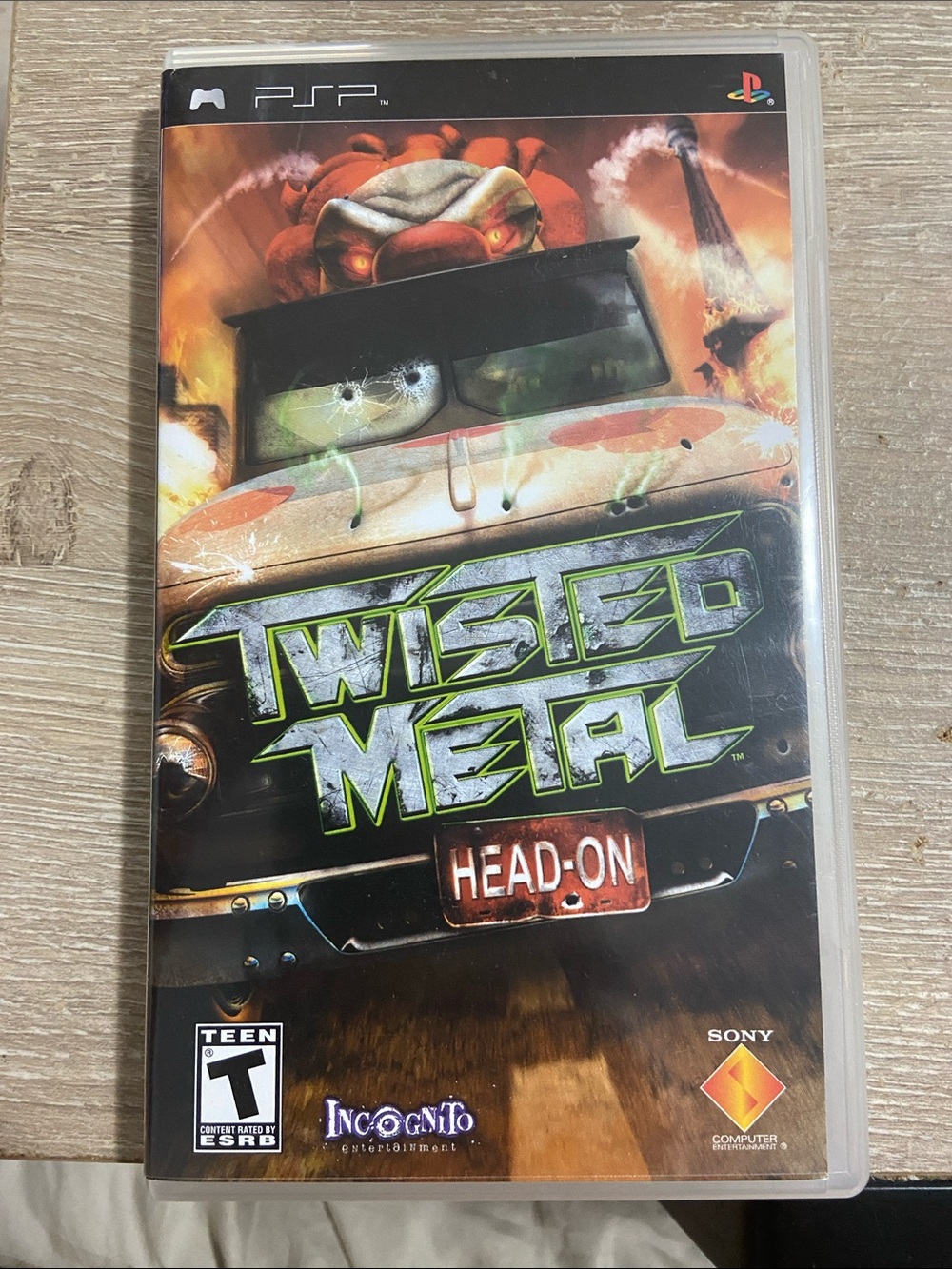 VTG Twisted Metal: Head on - Sony PSP With Case *No Manual*